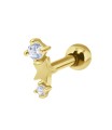 April Birthstone Helix Ear Piercing TIP-3556